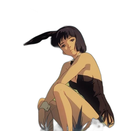 dress, jacket, creature, weapon transparent PNG cut-out