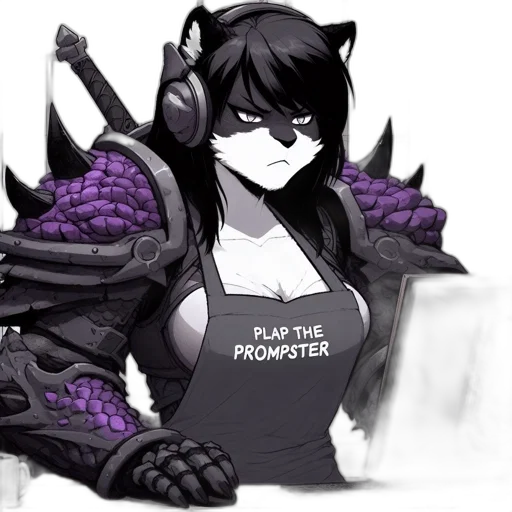 weapon, dragon, staff, robot transparent PNG cut-out