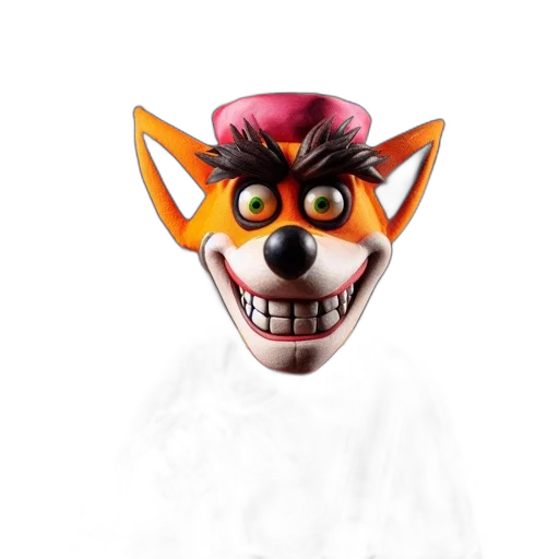 mask, face, creature, staff transparent PNG cut-out
