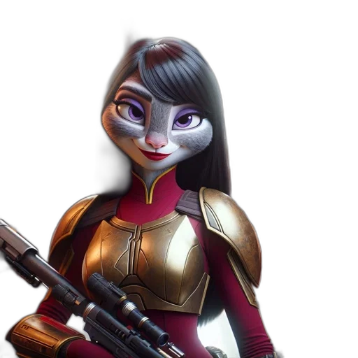 weapon, robot, staff, concept art transparent PNG cut-out