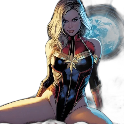 comic book art, concept art, fantasy art, cartoon transparent PNG cut-out