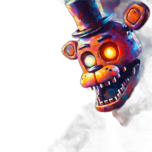 robot, mask, face, weapon transparent PNG cut-out