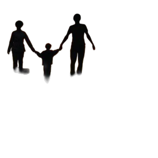 3d render, concept art, cover, family transparent PNG cut-out