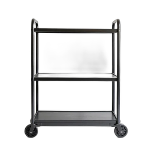 furniture, large, steel, trolley transparent PNG cut-out