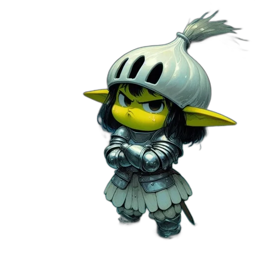 staff, hat, creature, mask transparent PNG cut-out