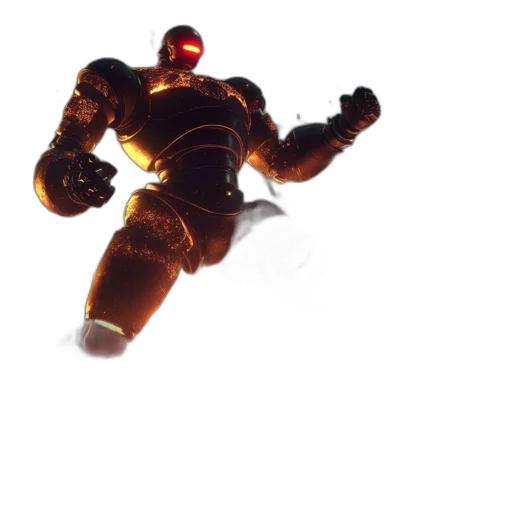 robot, weapon, creature, staff transparent PNG cut-out