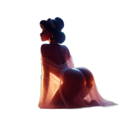 dress, crown, bottle, creature transparent PNG cut-out