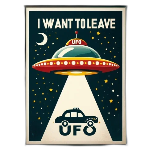 concept art, outer space, night, poster transparent PNG cut-out