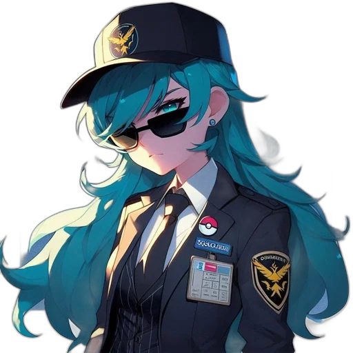 staff, jacket, hat, weapon transparent PNG cut-out