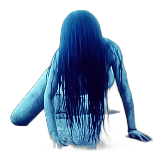 hair, creature, dress, mask transparent PNG cut-out