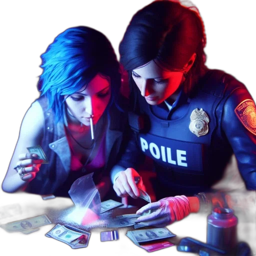 jacket, cyberpunk, concept art, comic book art transparent PNG cut-out