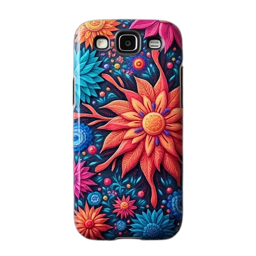 flower, photorealistic, colorful, samsung transparent PNG cut-out