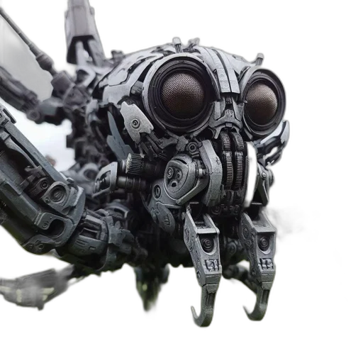 robot, weapon, creature, dragon transparent PNG cut-out