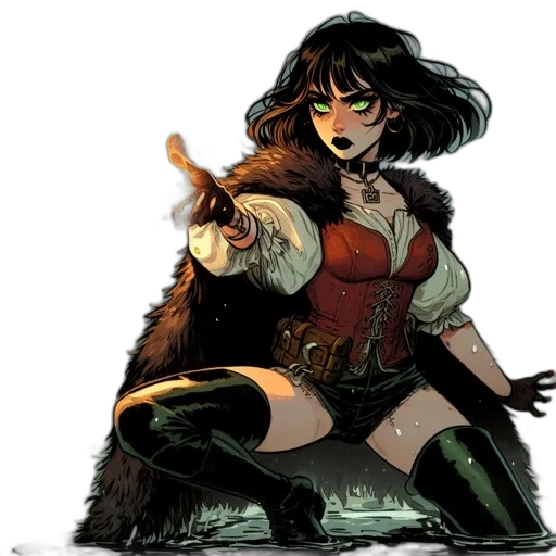 weapon, comic book art, concept art, fantasy art transparent PNG cut-out