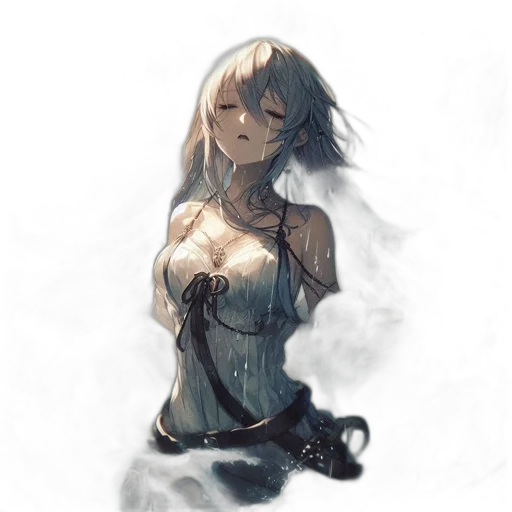dress, robot, mask, weapon transparent PNG cut-out