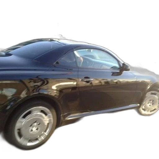 car, 3d render, photorealistic, black transparent PNG cut-out