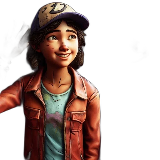 jacket, hat, concept art, cartoon transparent PNG cut-out