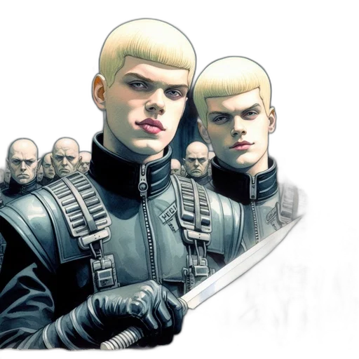 jacket, comic book art, concept art, photorealistic transparent PNG cut-out