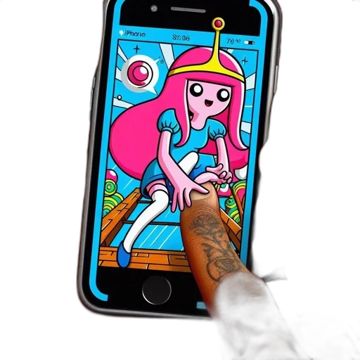 weapon, robot, staff, creature transparent PNG cut-out