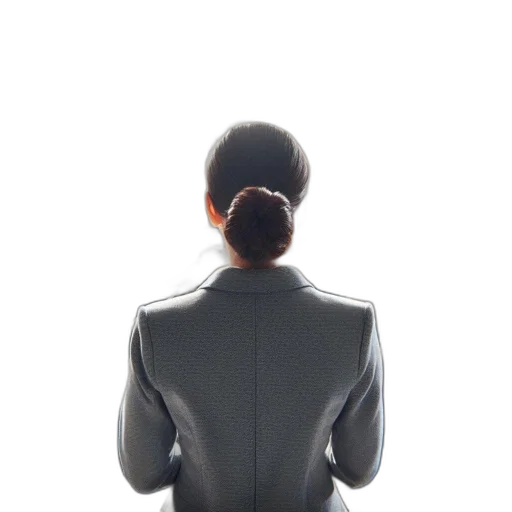 jacket, staff, dress, face transparent PNG cut-out