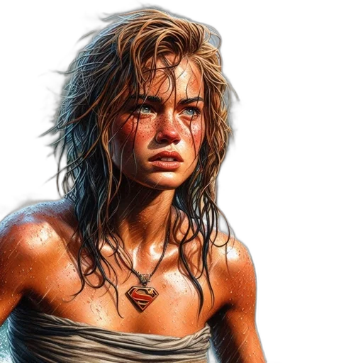photorealistic, oil painting, concept art, fantasy art transparent PNG cut-out