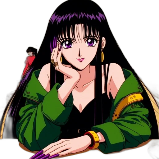 jewelry, anime, vaporwave, pixel art transparent PNG cut-out