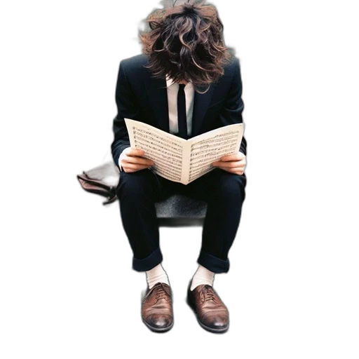 staff, jacket, furniture, shoes transparent PNG cut-out