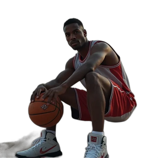 man, his, basketball, gear transparent PNG cut-out