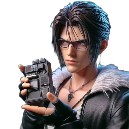 jacket, weapon, cyberpunk, concept art transparent PNG cut-out