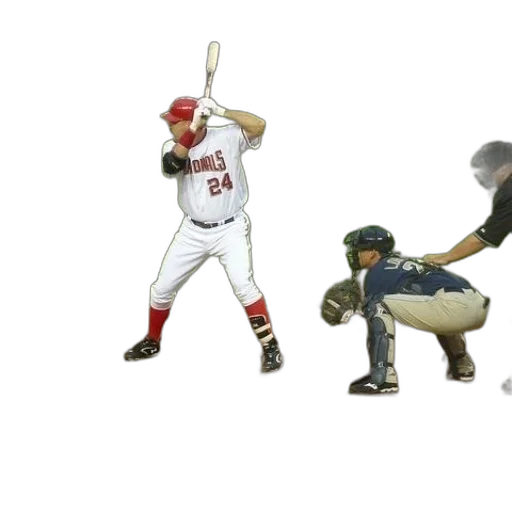 weapon, baseball, player, white transparent PNG cut-out