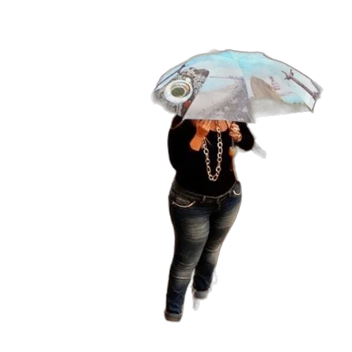 umbrella, hat, jacket, jewelry transparent PNG cut-out