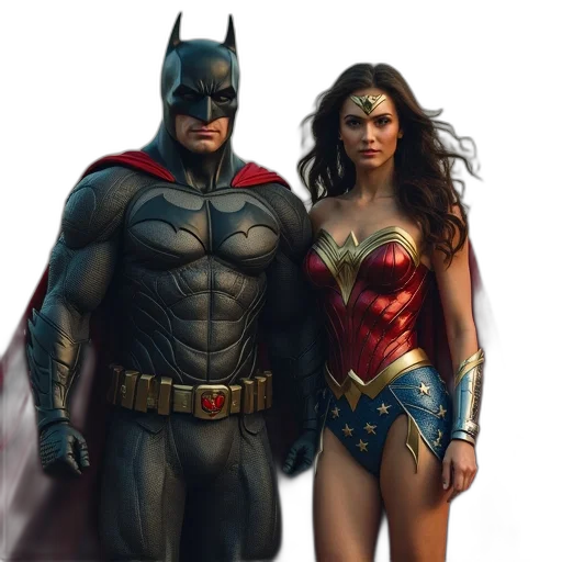 comic book art, concept art, photorealistic, 3d render transparent PNG cut-out