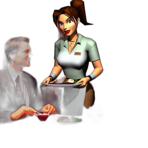 staff, jewelry, food, 3d render transparent PNG cut-out