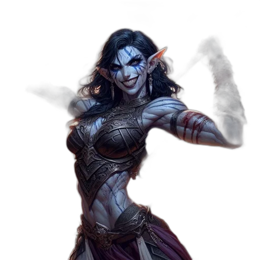 fantasy art, concept art, comic book art, pixel art transparent PNG cut-out