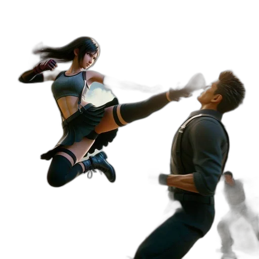 staff, concept art, 3d render, fire transparent PNG cut-out