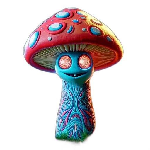 hat, umbrella, creature, staff transparent PNG cut-out