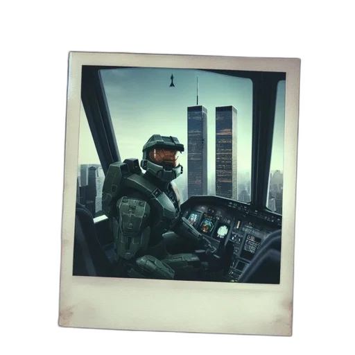 robot, weapon, building, face transparent PNG cut-out