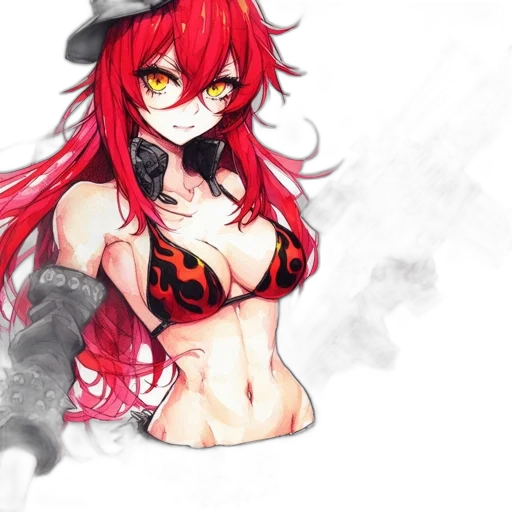 dragon, mask, dress, weapon transparent PNG cut-out