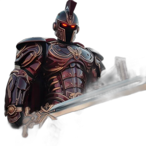 sword, robot, weapon, staff transparent PNG cut-out
