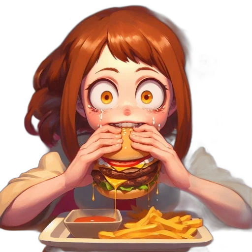 food, creature, face, animal transparent PNG cut-out