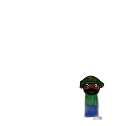hat, tree, staff, robot transparent PNG cut-out