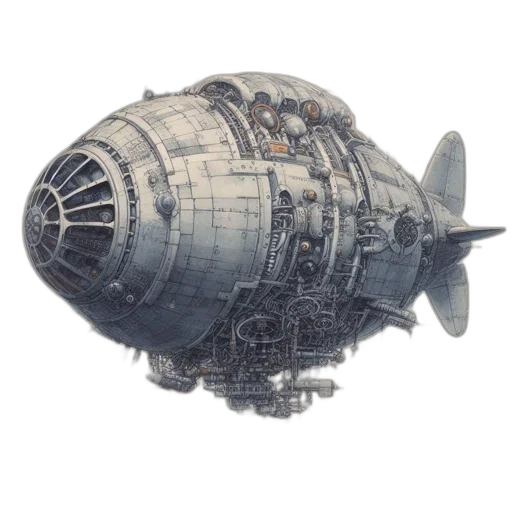 weapon, concept art, 3d render, photorealistic transparent PNG cut-out