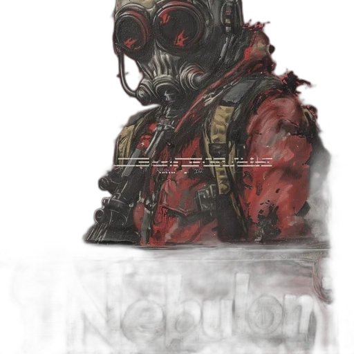 mask, robot, face, creature transparent PNG cut-out