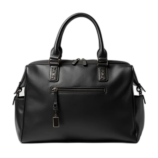 holdall, side, pockets, zip transparent PNG cut-out