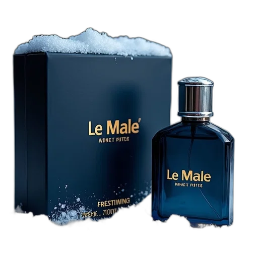 bottle, snow, male, winter transparent PNG cut-out