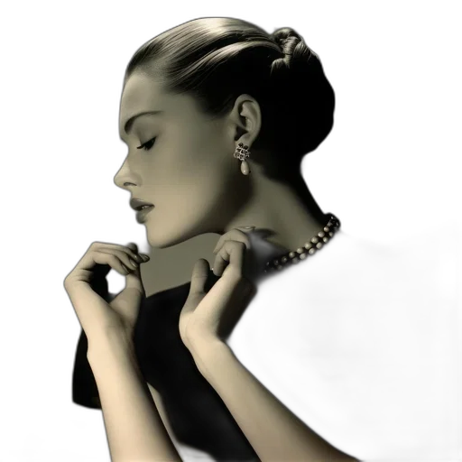 jewelry, staff, dress, face transparent PNG cut-out