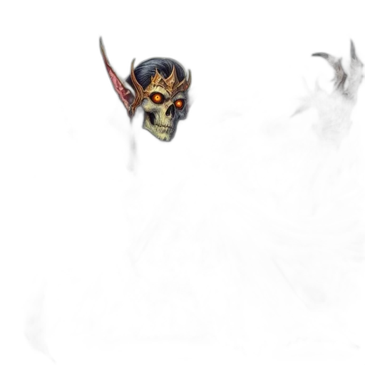 mask, dragon, creature, weapon transparent PNG cut-out