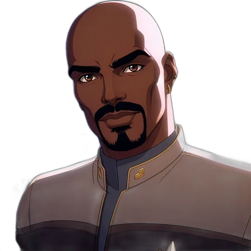 staff, face, concept art, comic book art transparent PNG cut-out