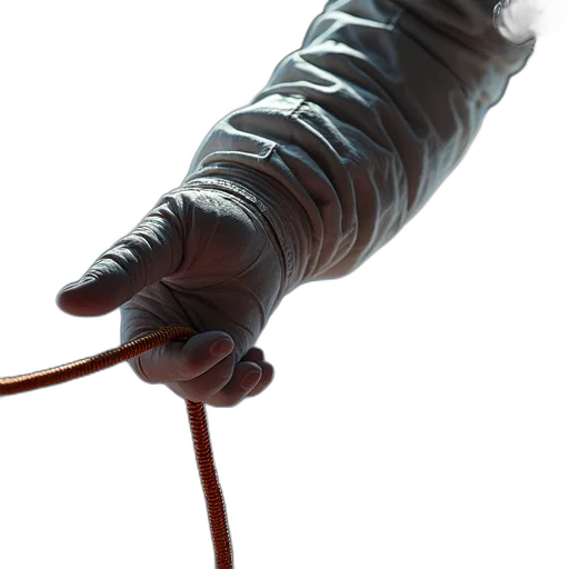 staff, jacket, weapon, umbrella transparent PNG cut-out