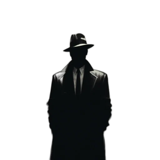 jacket, hat, mask, staff transparent PNG cut-out